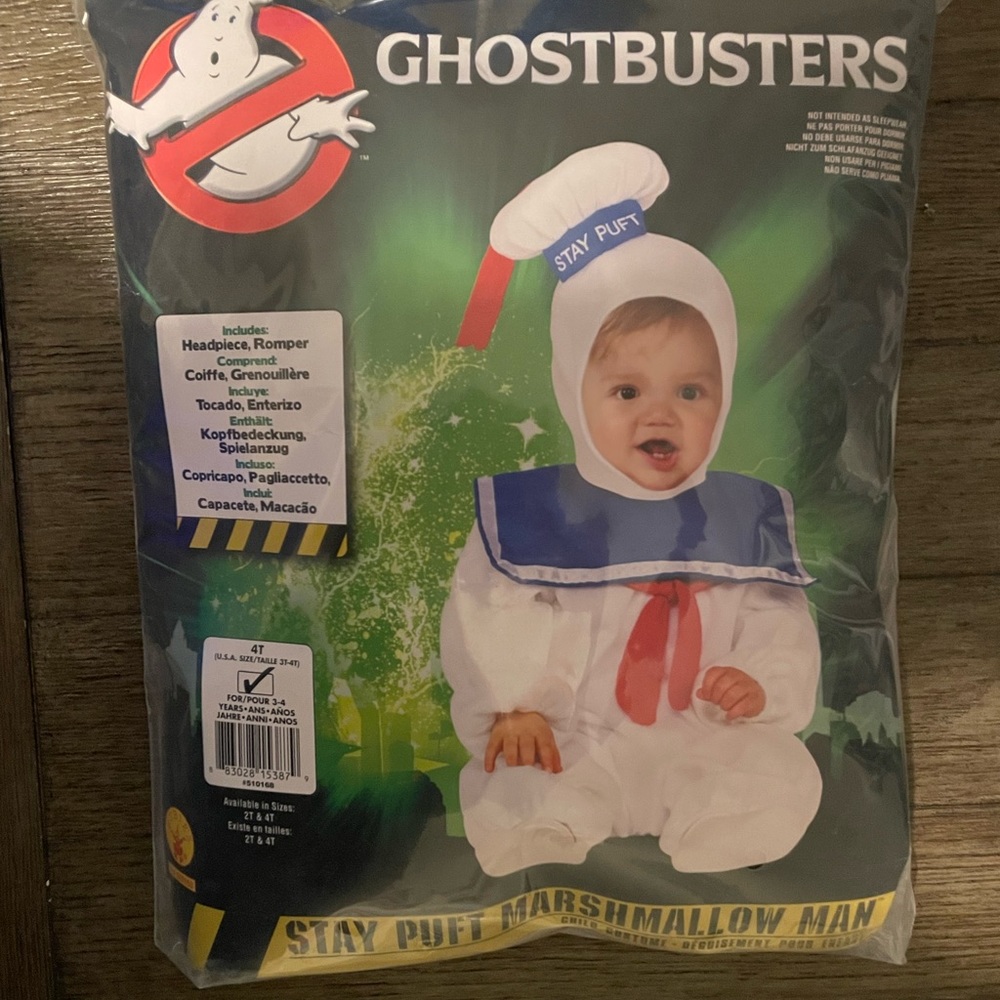 Toddler ghostbusters 3-4t